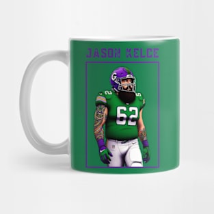 Jason Kelce in his Philadelphia Eagles uniform Mug